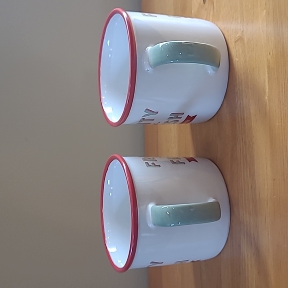 JAMIE OLIVER "Fruity and Fresh Just Like My Tea" Set Of 2 Ceramic Mugs - Picture 3 of 16